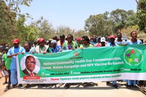 Malawi launches Tipewe Cholera/Covid-19 campaign as part of National